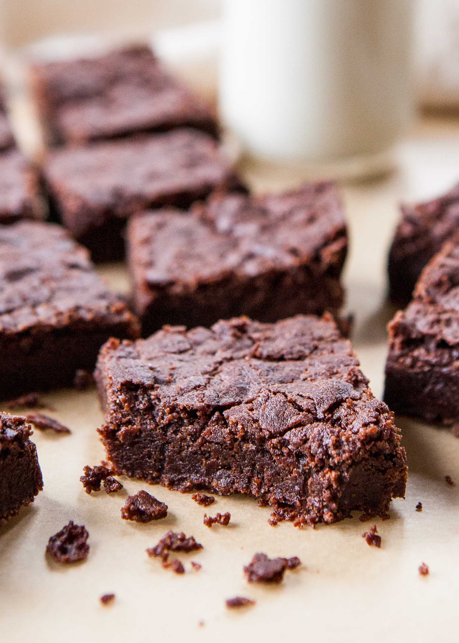 🏅 Brownies au chocolat sans gluten Fudgy