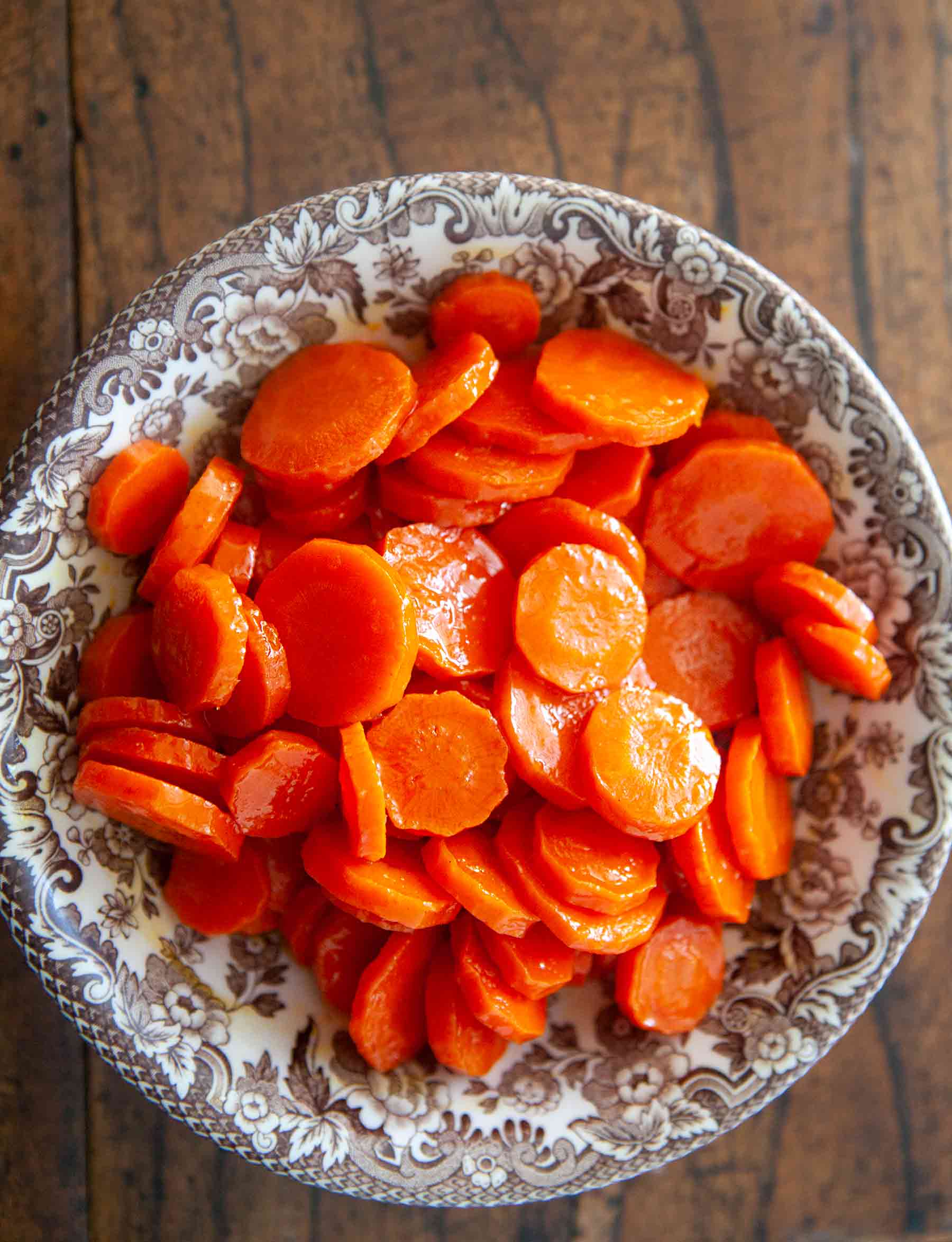 Maple Orange Glazed Carrots