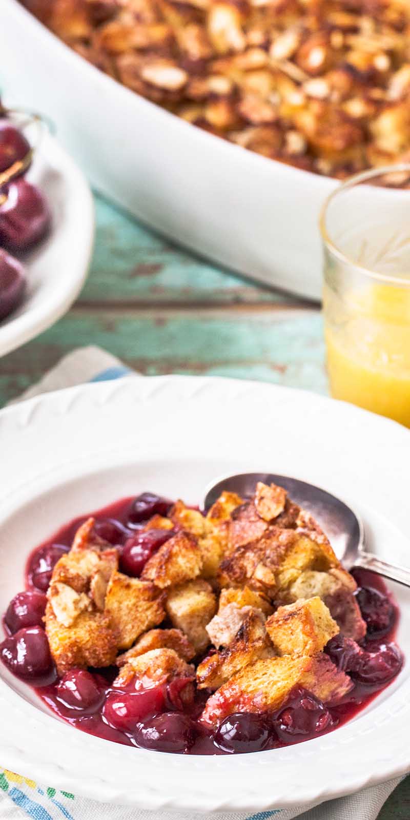 Baked Cherry French Toast