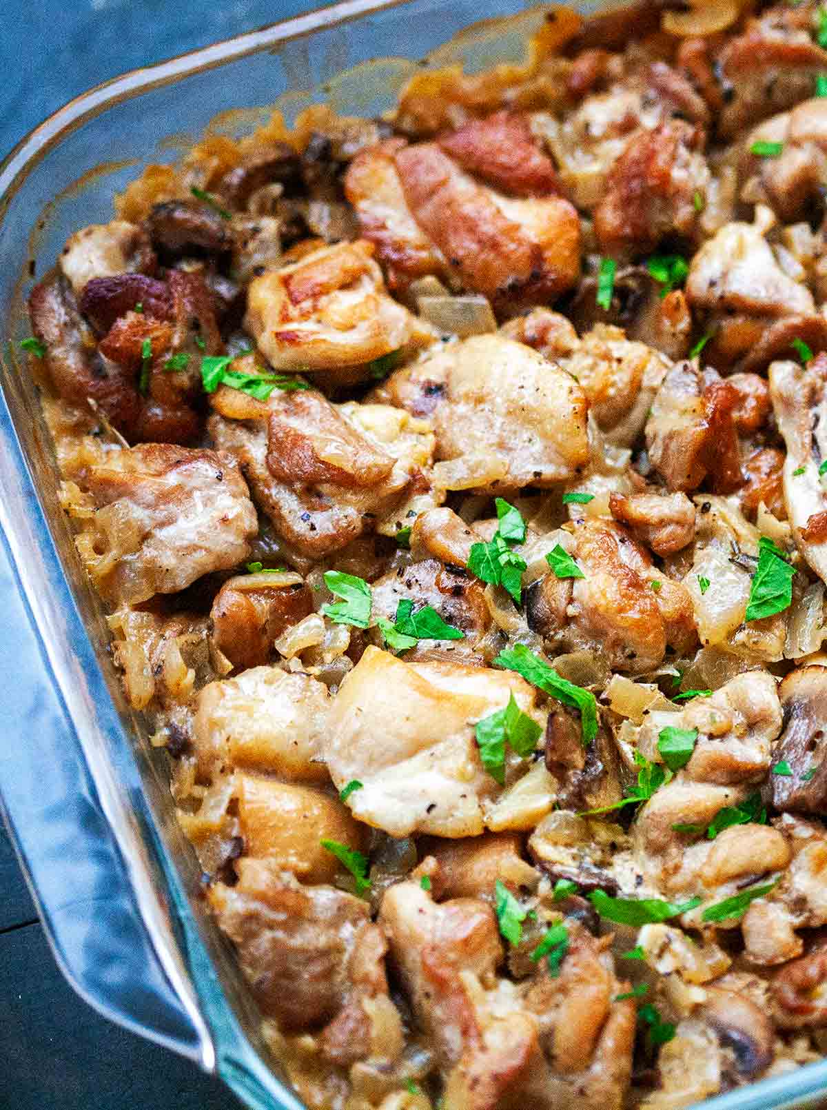 Easy Chicken and Rice Casserole