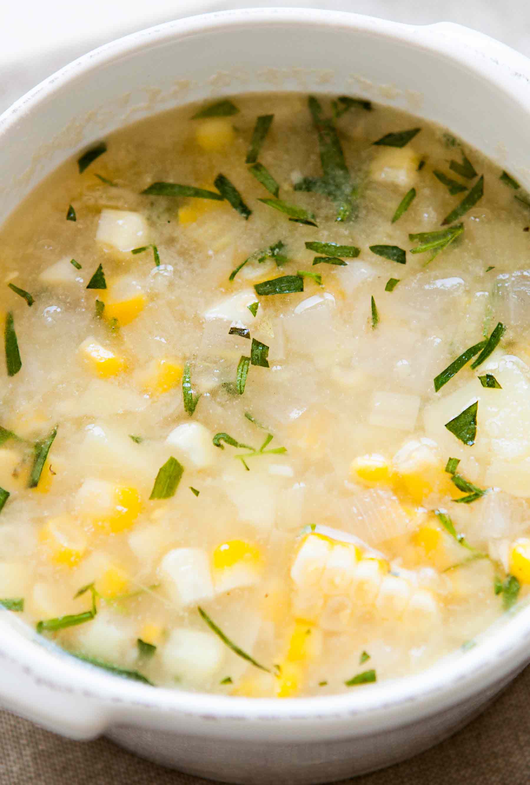 Tarragon Corn Chowder