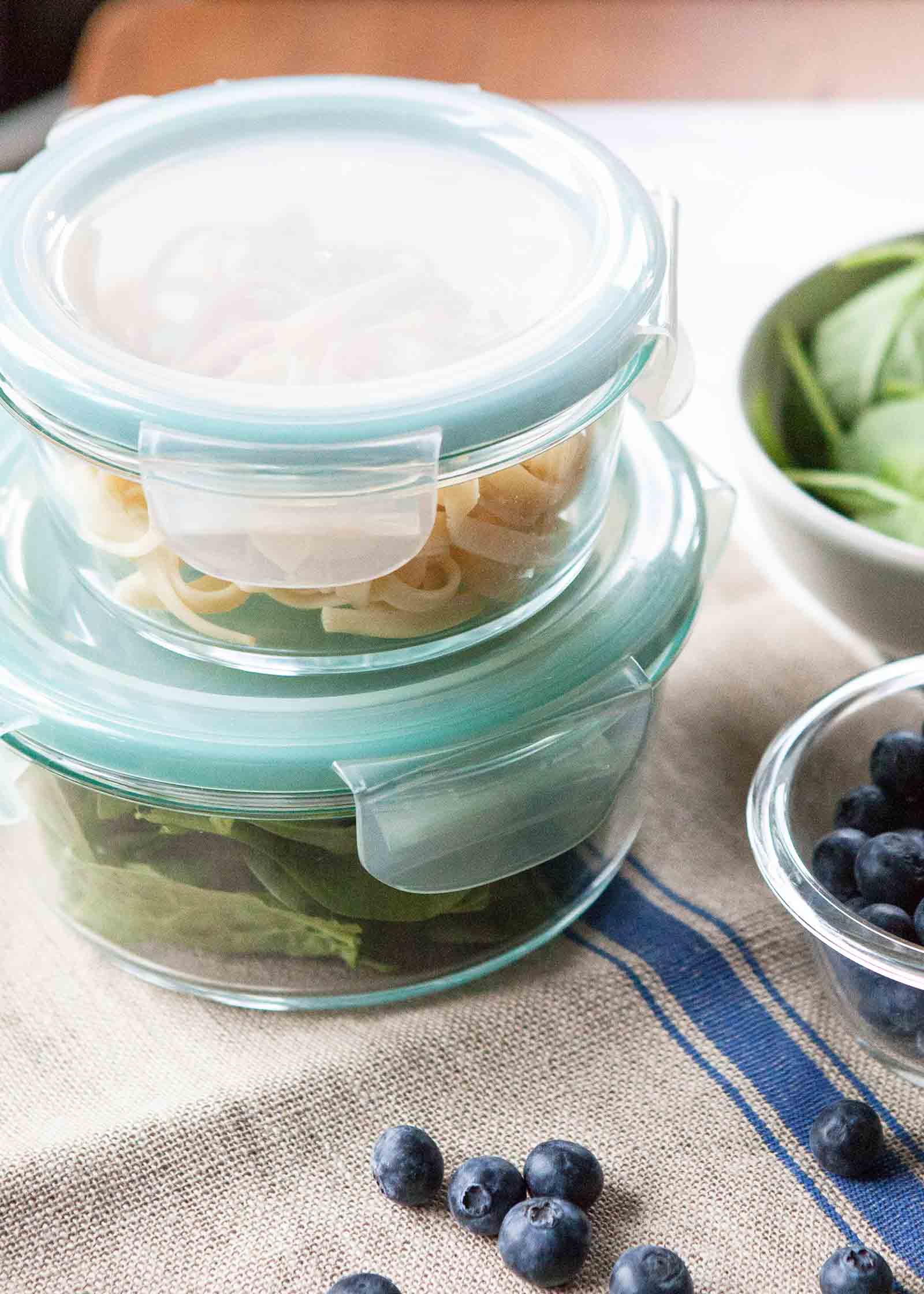 Food Storage Containers - glass containers are easy to reheat