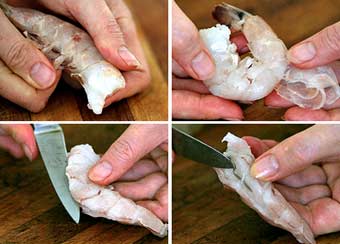 Comment éplucher et déveiner les crevettes