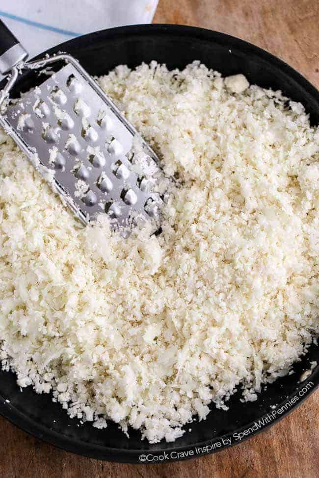 Comment faire du riz au chou-fleur