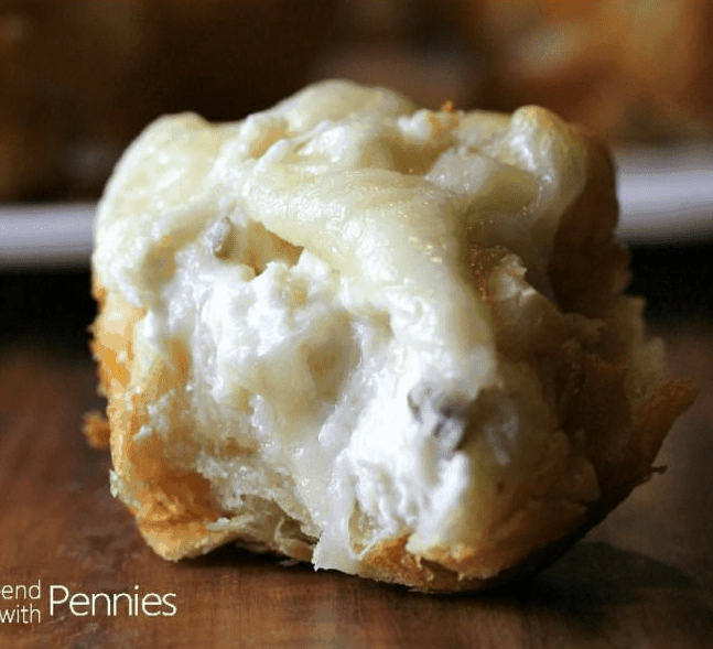 Crab Rangoon Crescent Cups collage