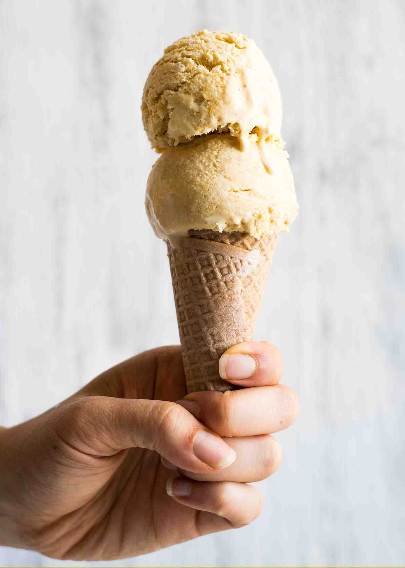 No-Churn Pumpkin Spiced Ice Cream