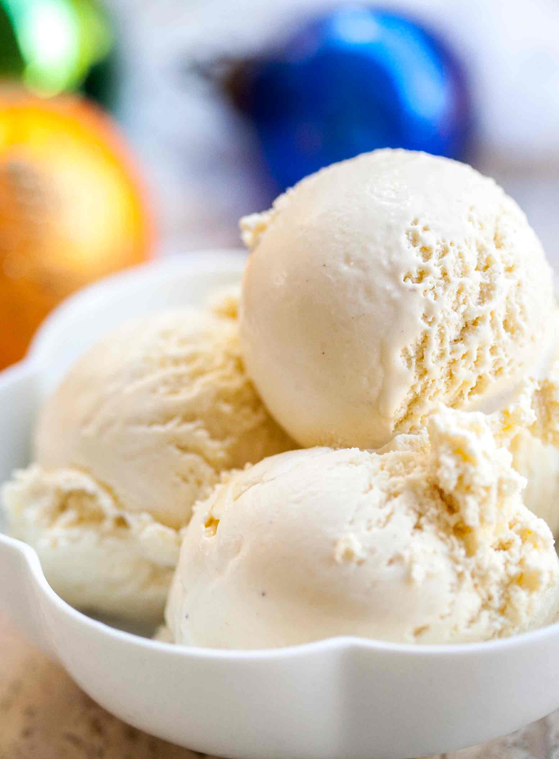 Eggnog Ice Cream