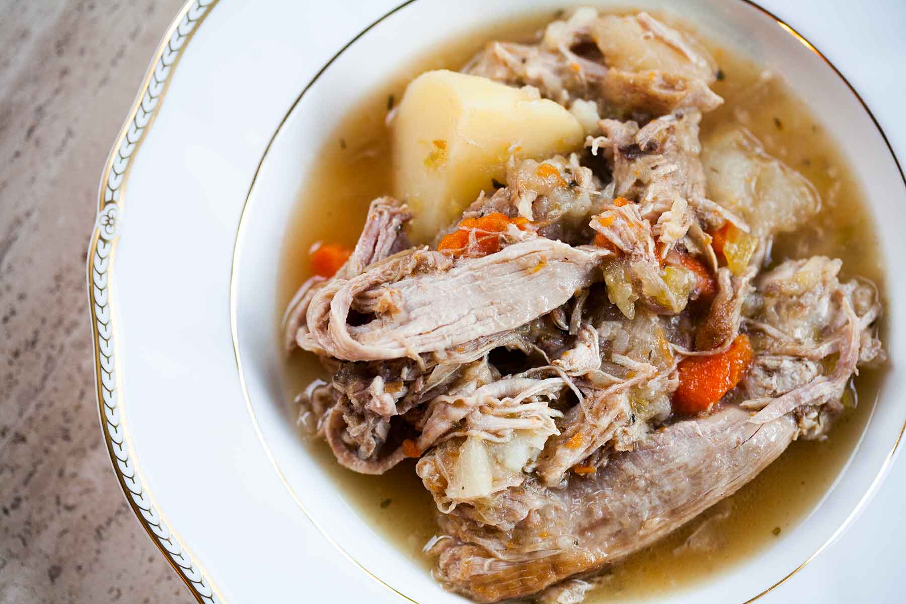 Braised Turkey Legs