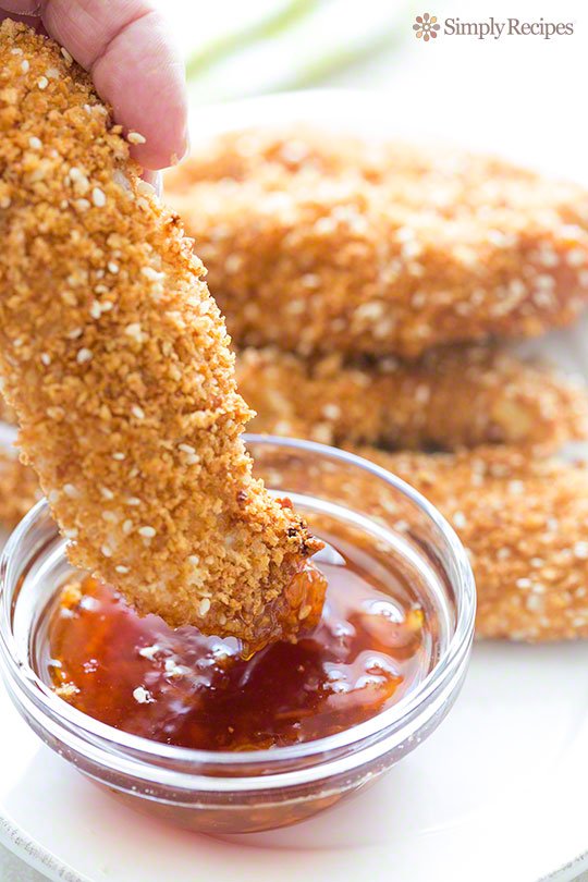 Sesame Chicken Fingers