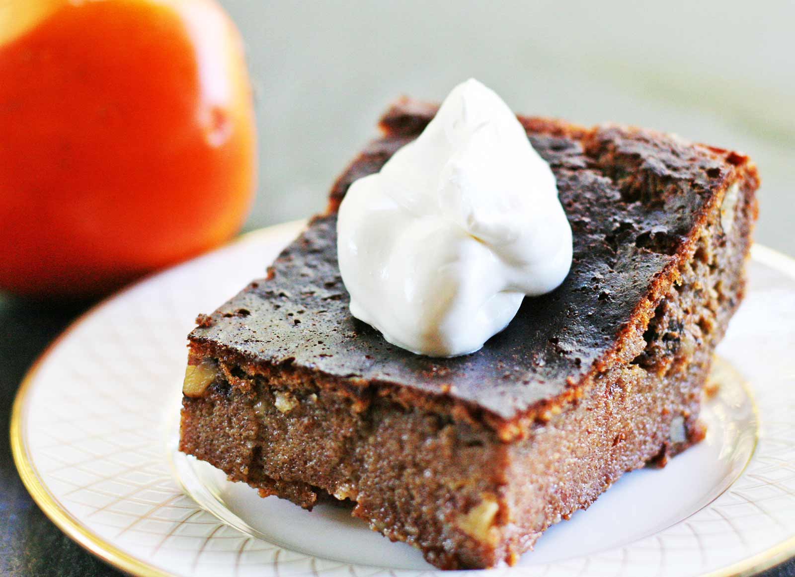 Persimmon Pudding Cake
