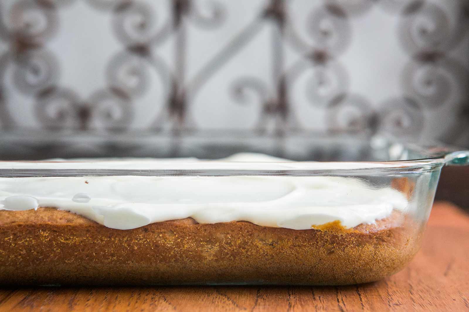 Banana Cake (Banana Sheet Cake)