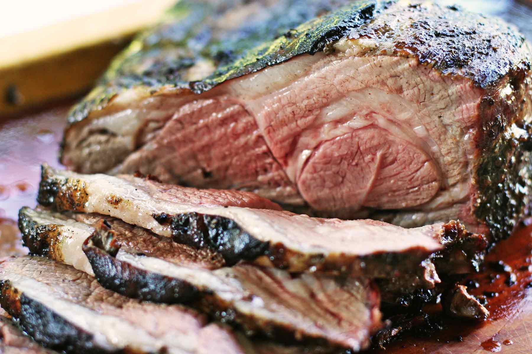 Grilled Butterflied Leg of Lamb