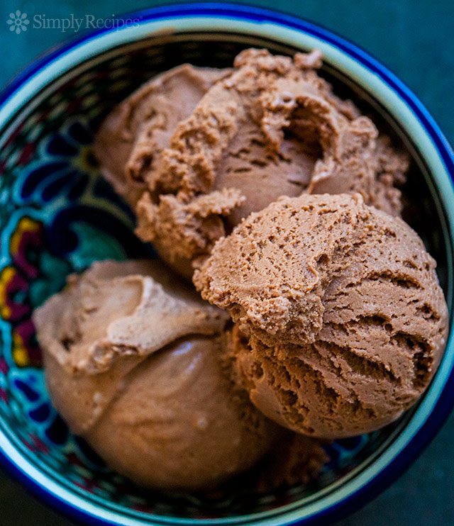 Glace mexicaine au chocolat