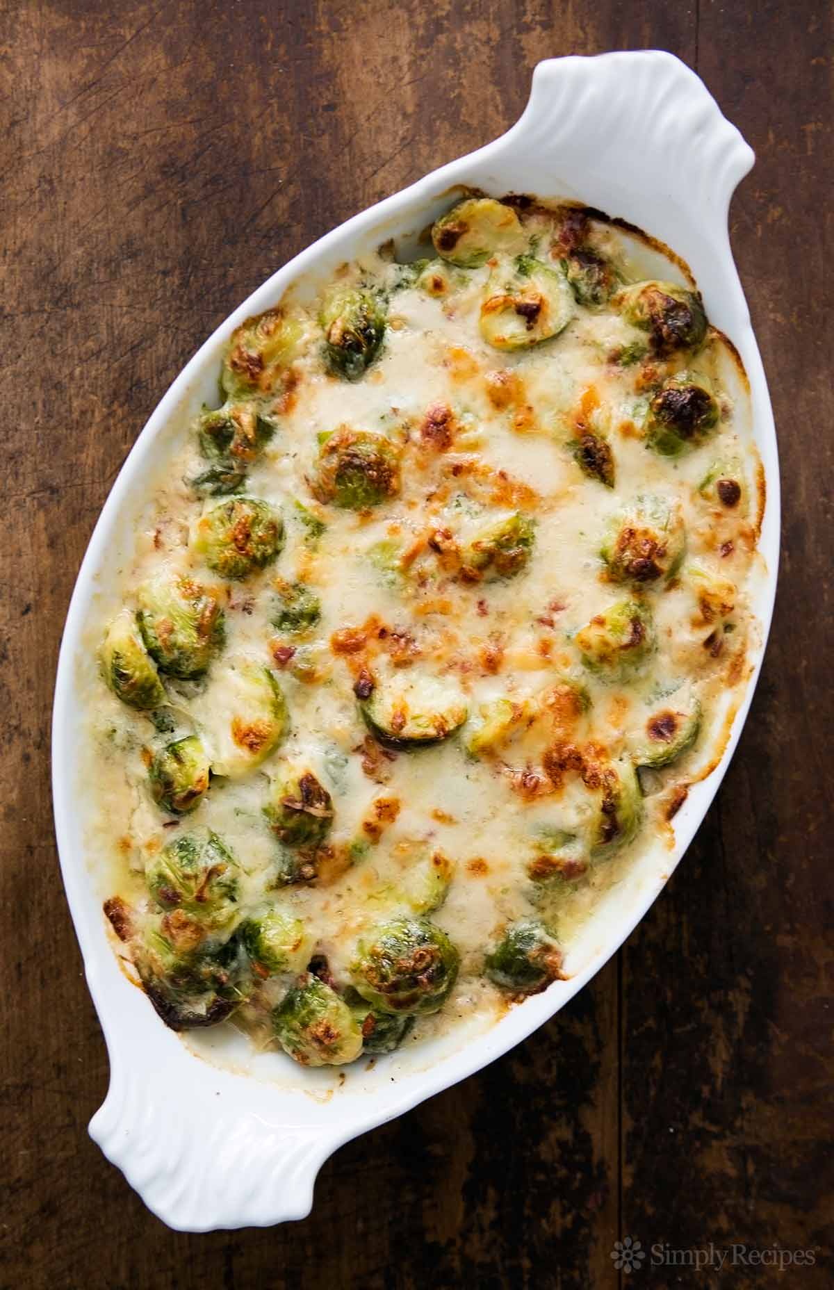 Brussels Sprouts Gratin