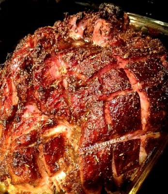 rosemary balsamic ham
