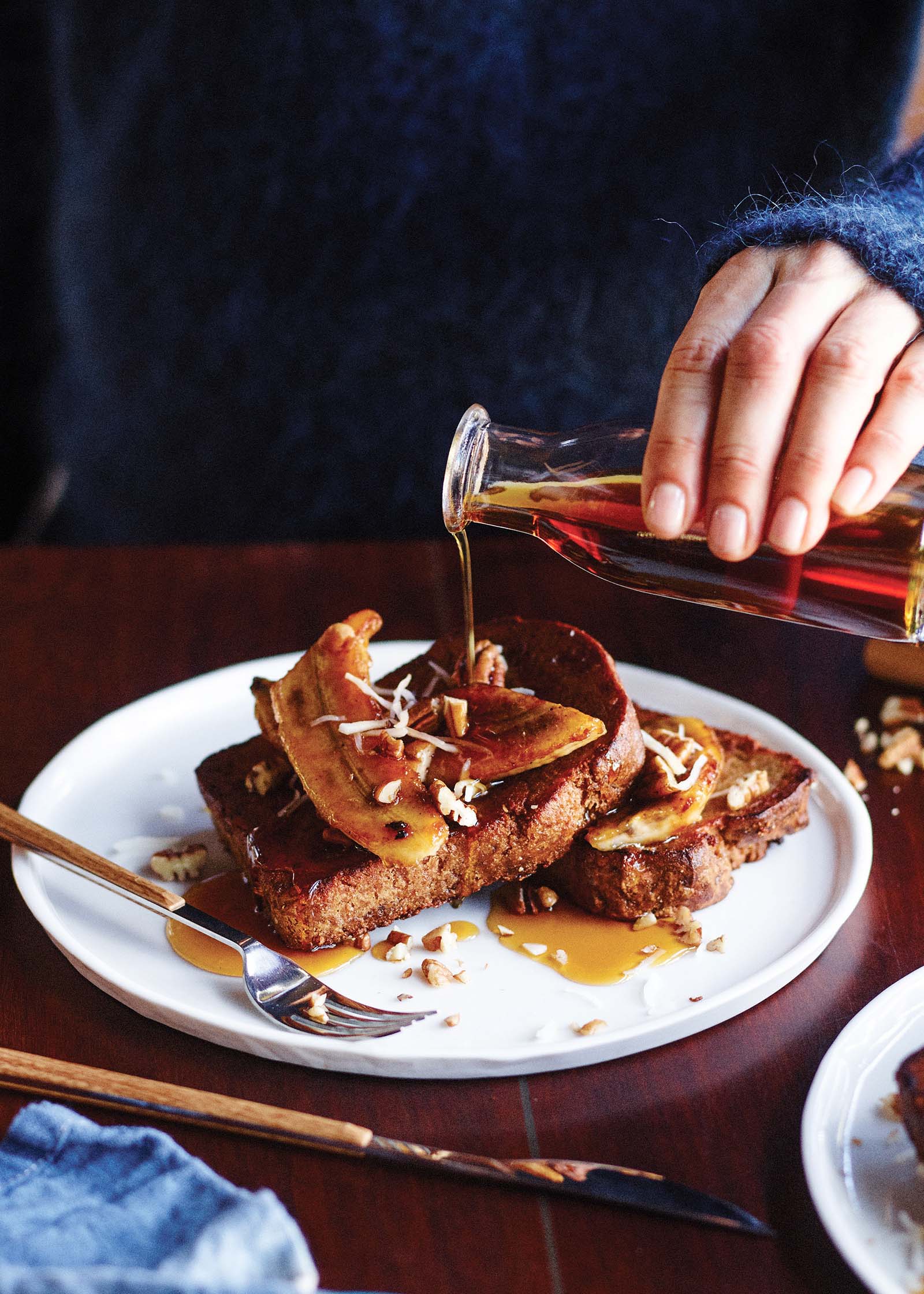 French Toast with Caramelized Bananas