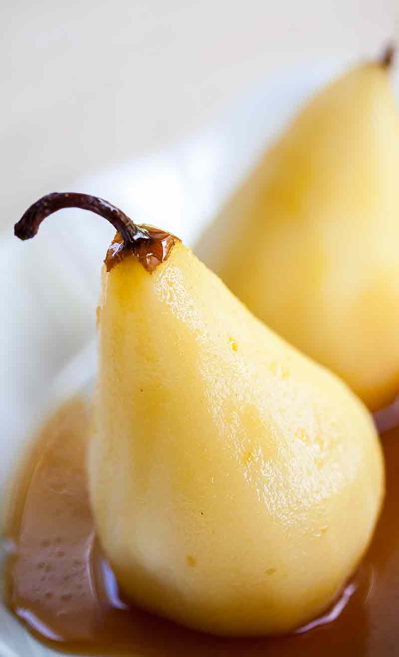 Poires Pochées Marsala