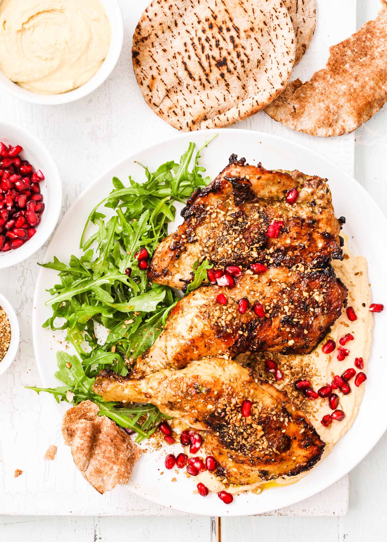 Chicken on the Grill with Dukkah Spice