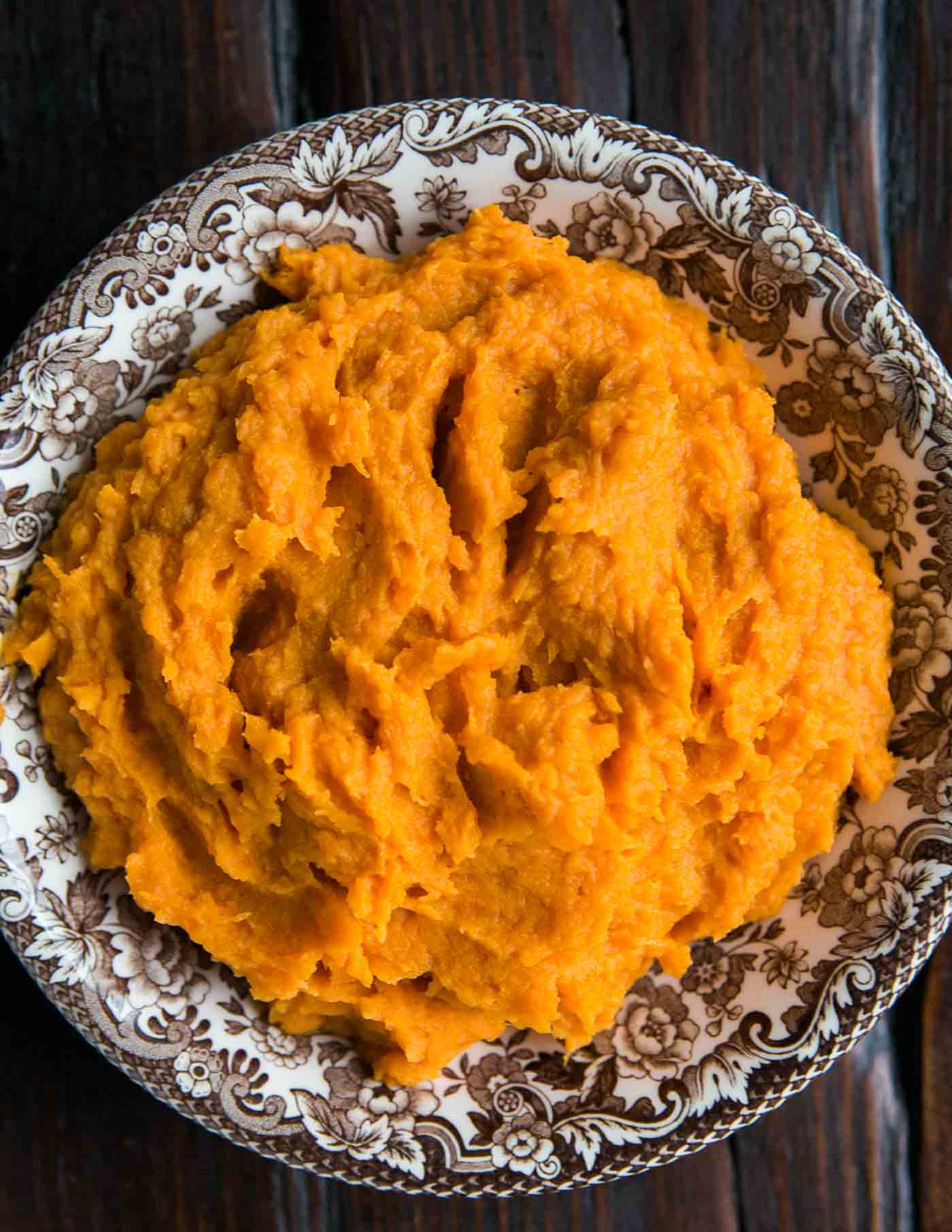 Bourbon Mashed Sweet Potatoes