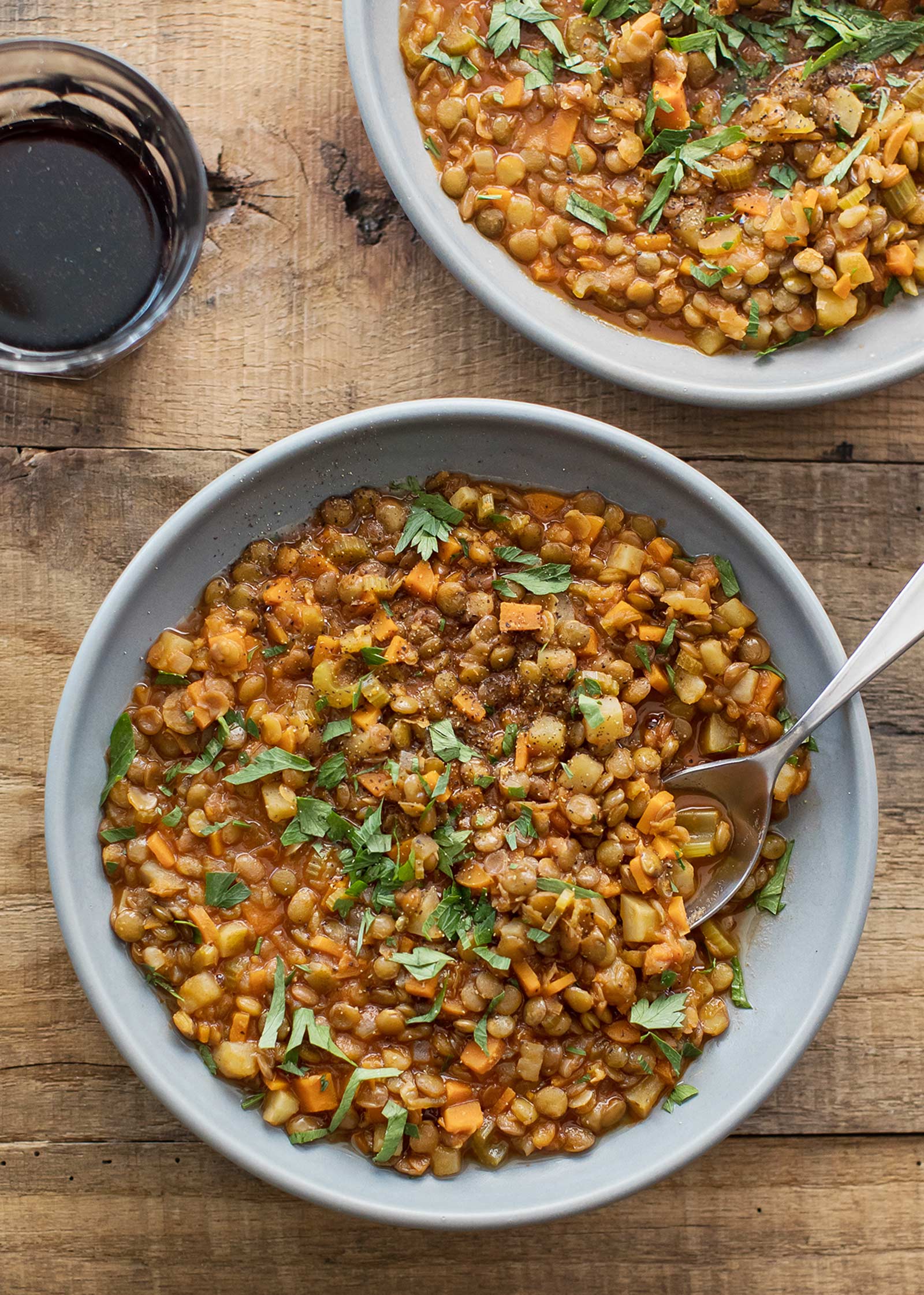Vegan Stew Recipe with Lentils