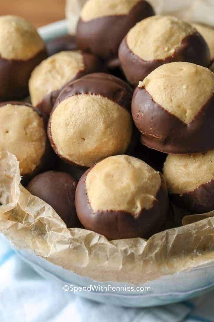 Bowl of buckeyes