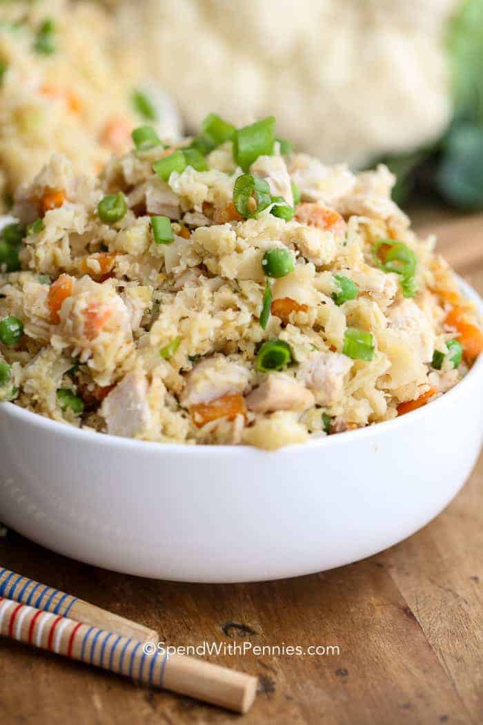 Riz Frit au Chou-Fleur