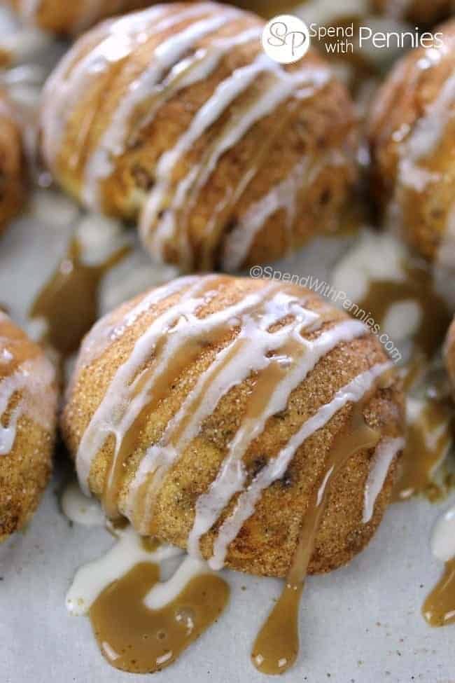 Cinnamon Caramel Apple Explosions