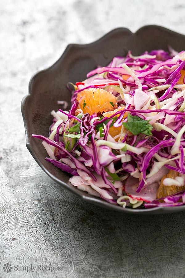 Citrusy Cabbage Salad
