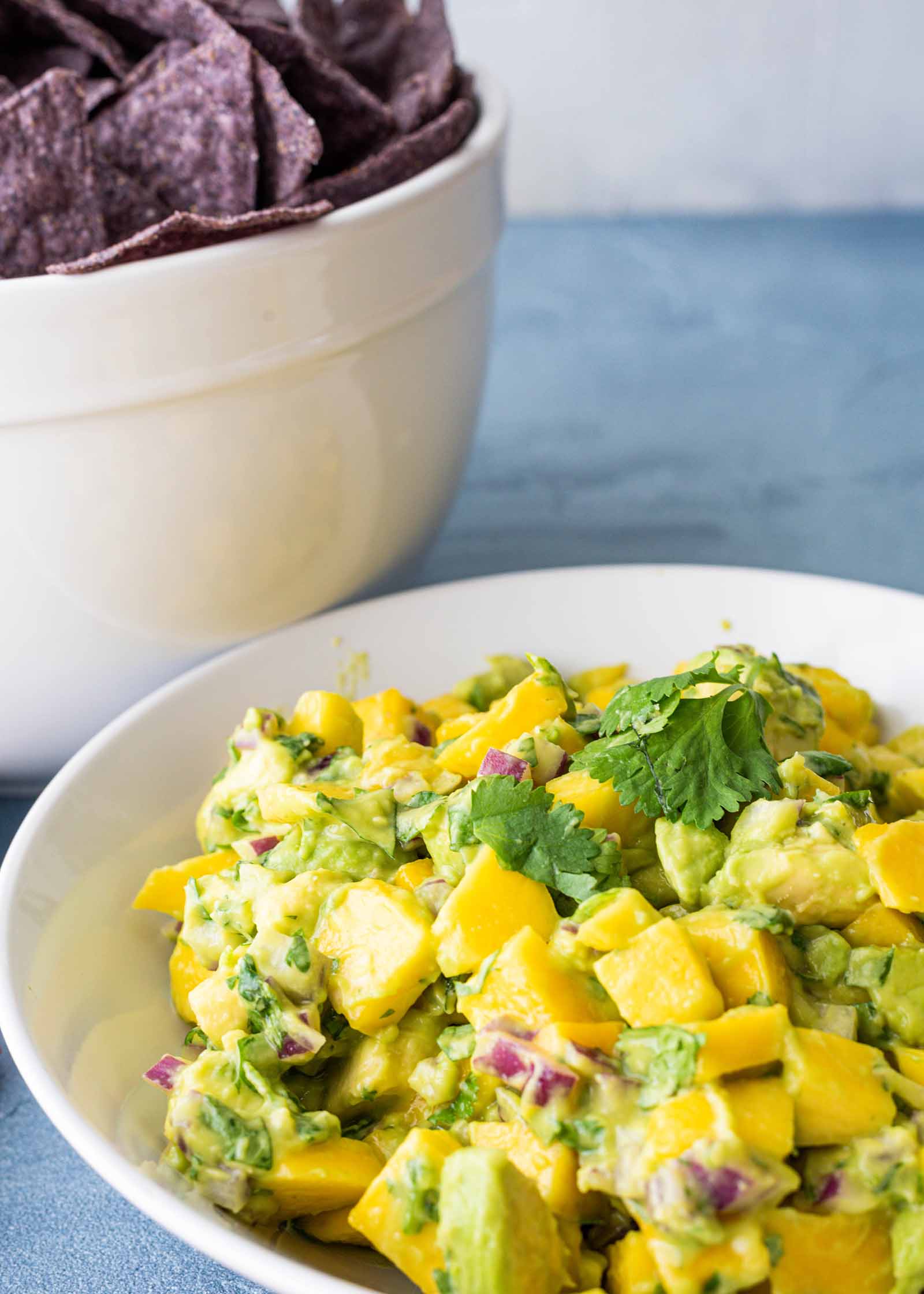 Salsa à la mangue et à l'avocat