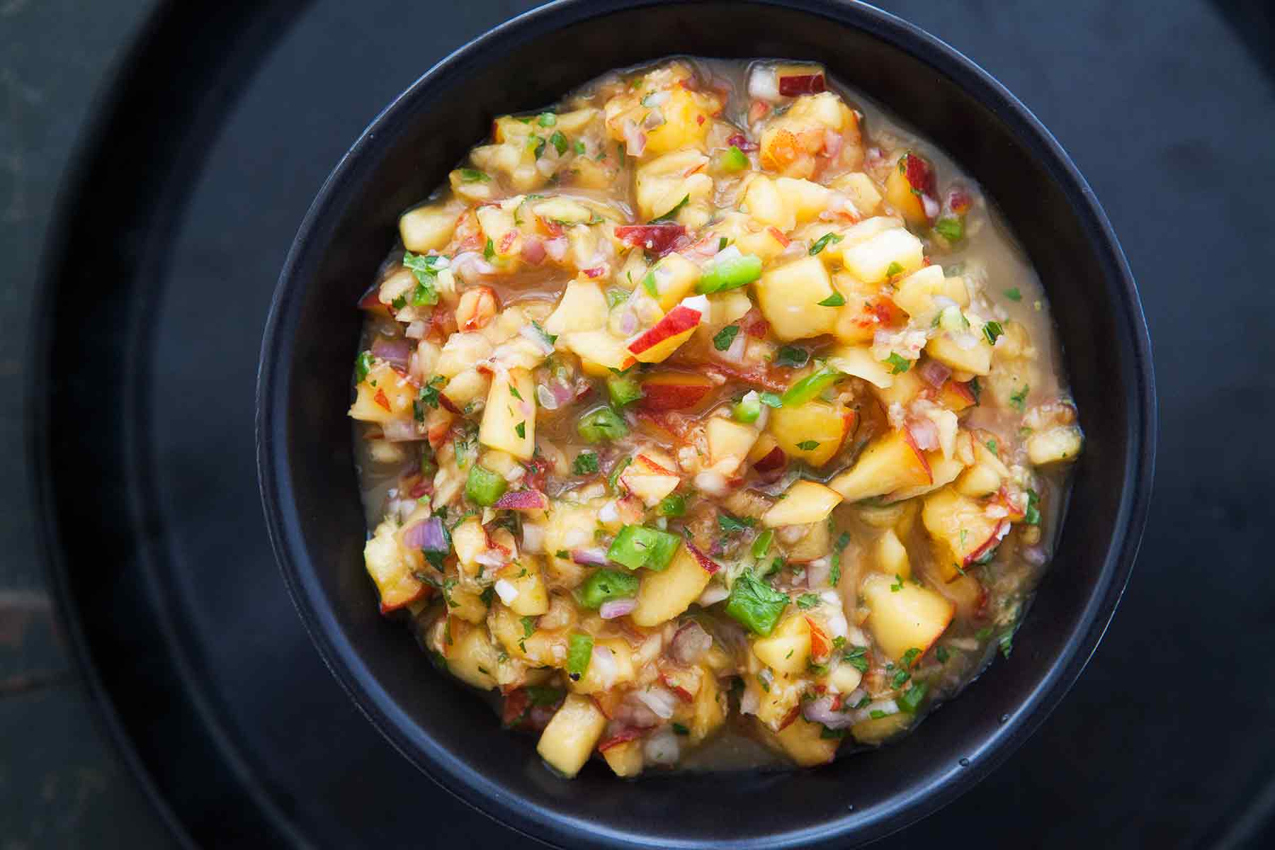 peach salsa