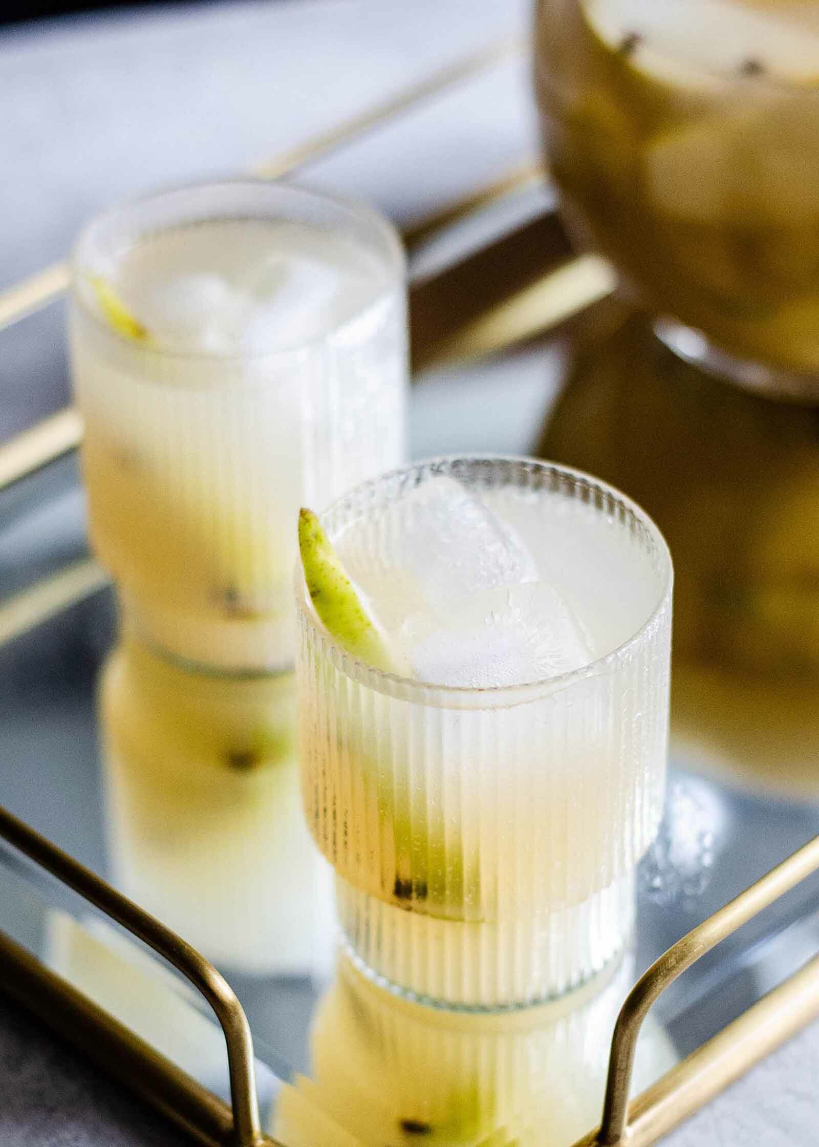 Sangria aux poires et au vin blanc