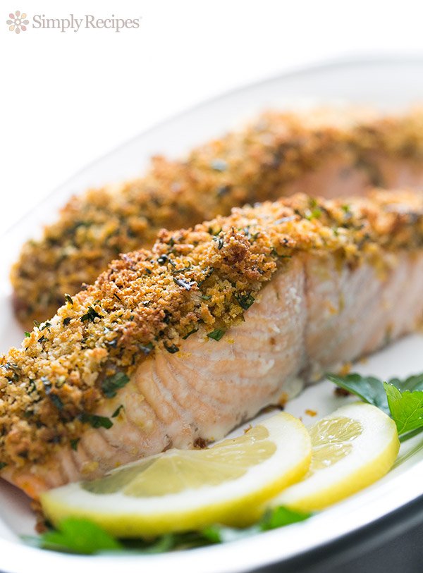 Panko-crusted Salmon