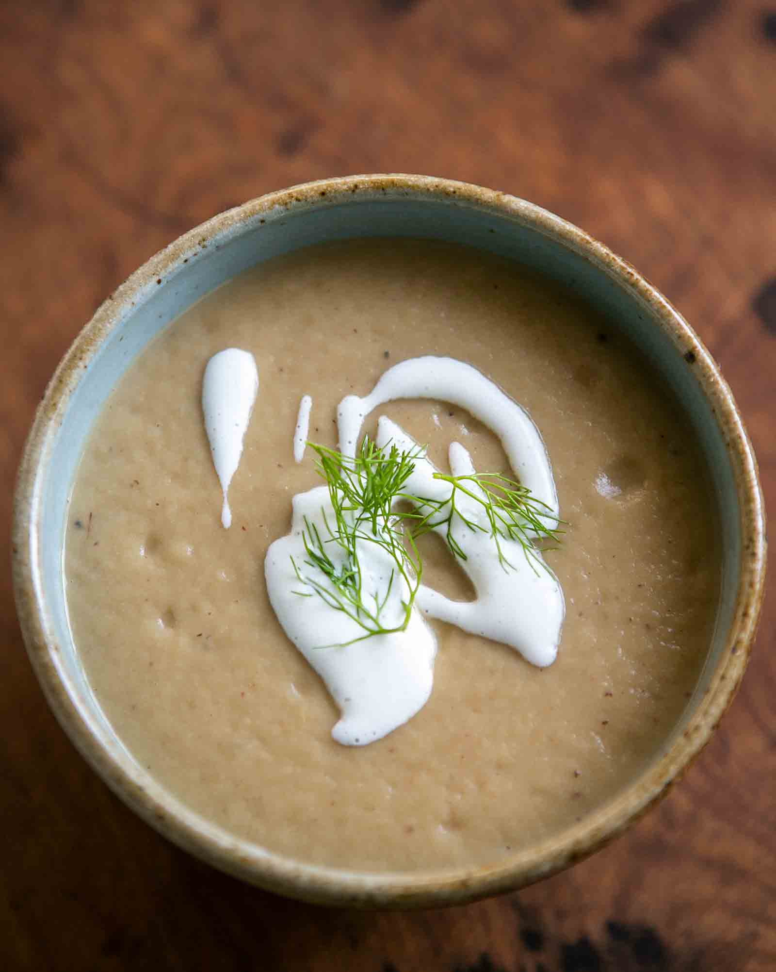 chestnut fennel soup