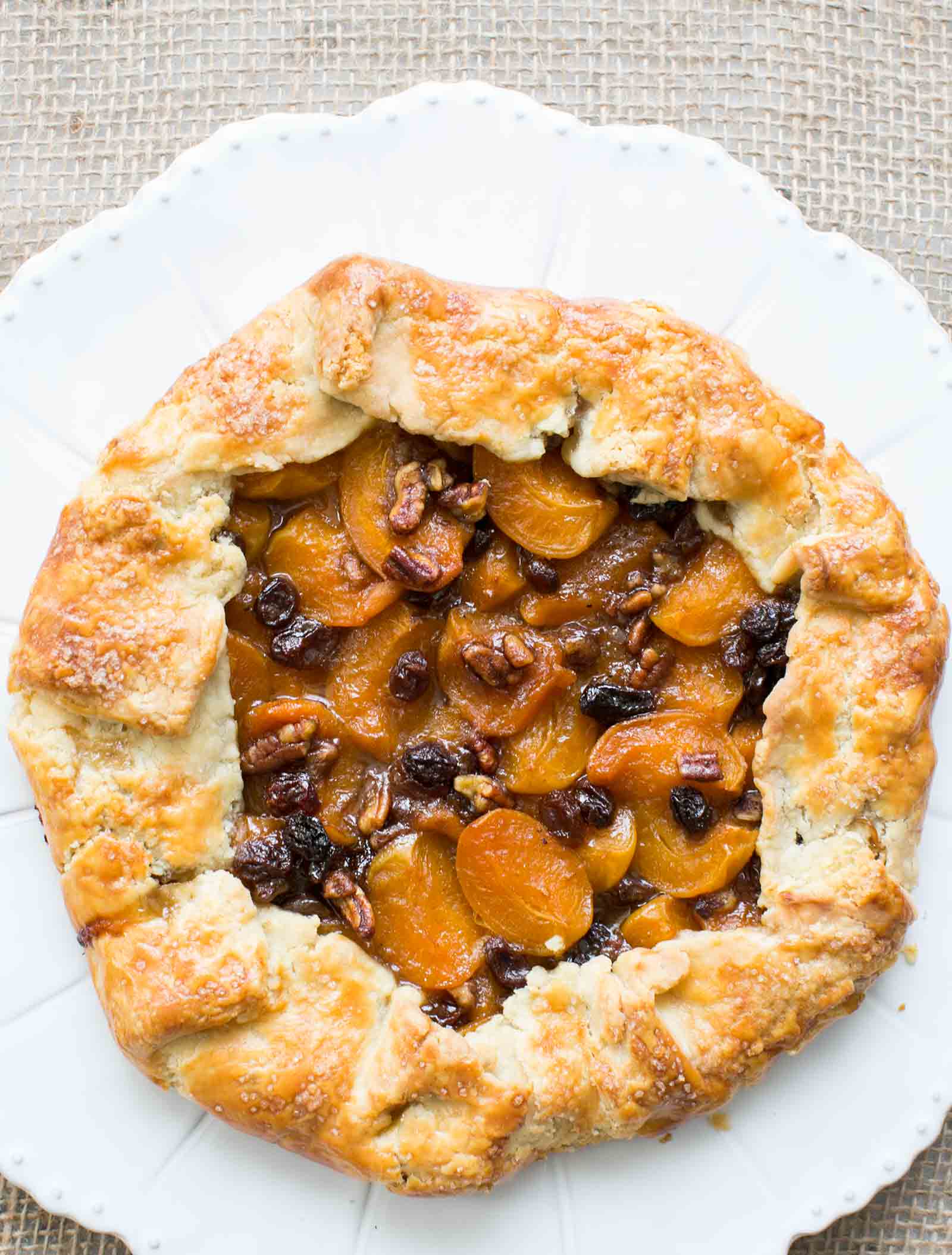 Rustic Apricot Tart