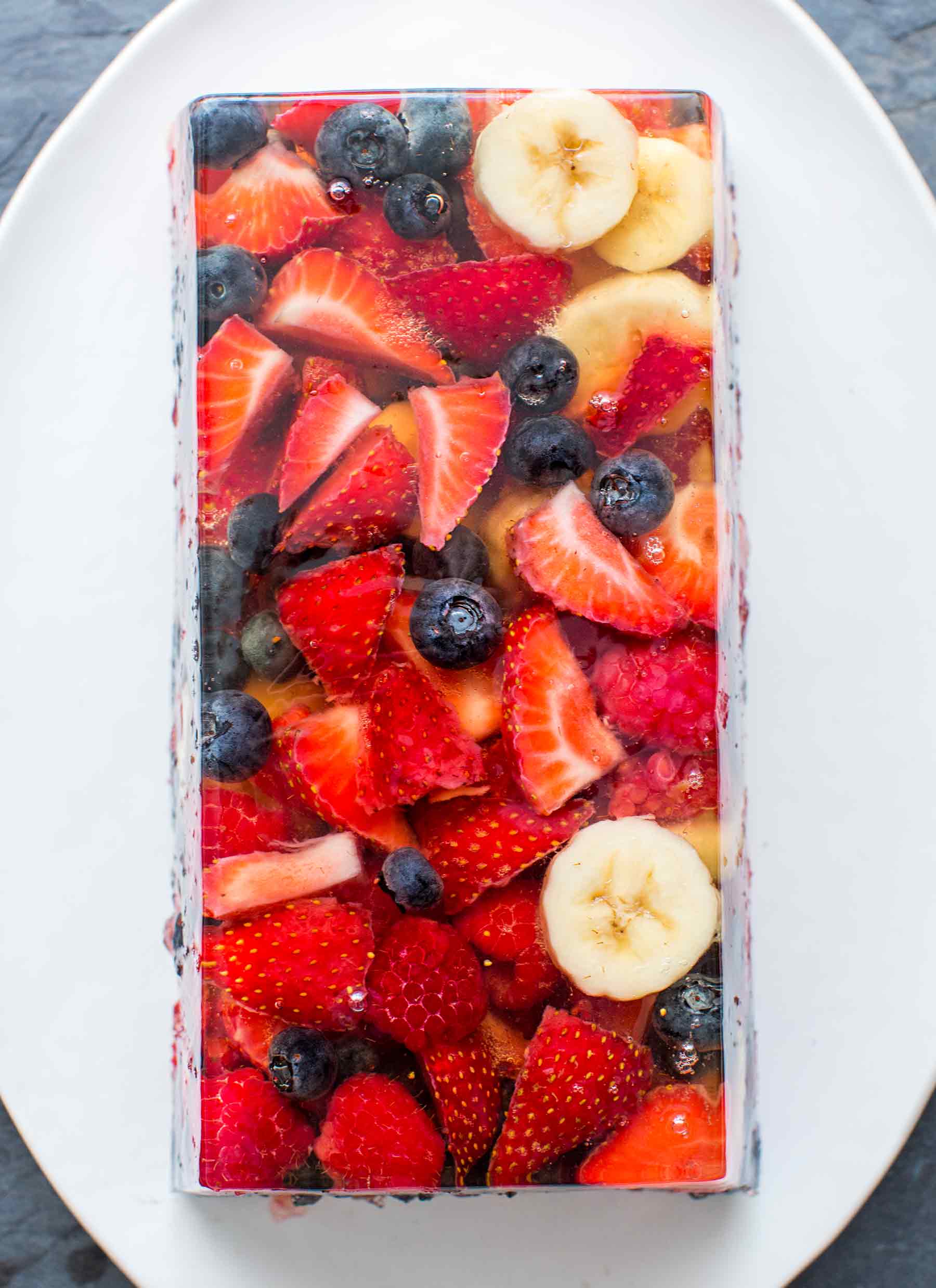 Berry & Banana Terrine