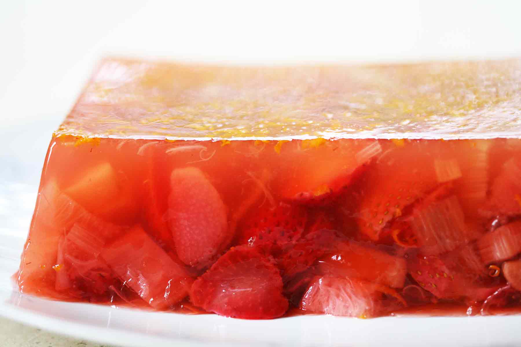 Strawberry Rhubarb Terrine