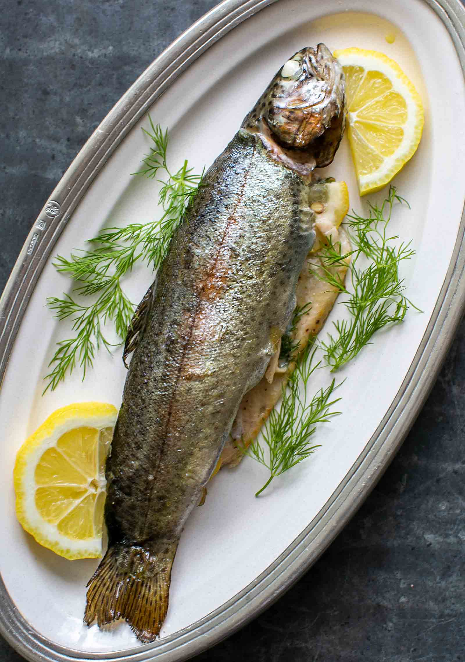 grilled trout