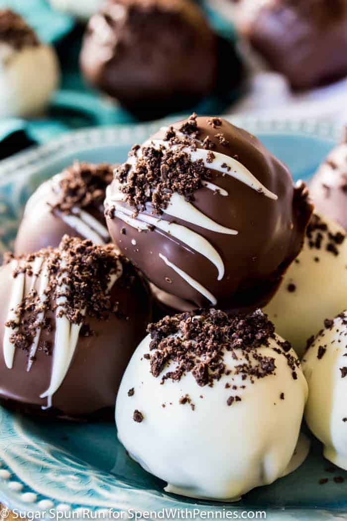 oreo truffles in bowl