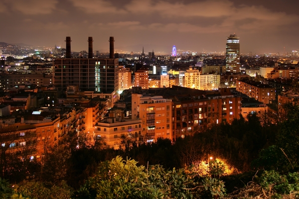 Tour autoguidato di tapas a Barcellona: vista sul quartiere di Poble Sec