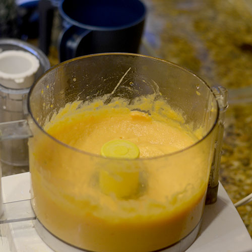 Purea di patate dolci 