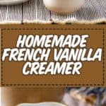 un barattolo di crema alla vaniglia francese fatta in casa