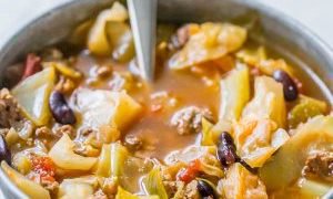 Zuppa di cavolo Burger One Pot