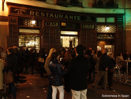 Casa Labra Madrid