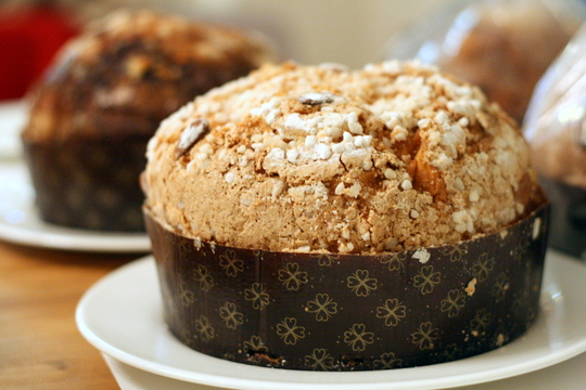 Panetonne alla pasticceria Fonty Madrid