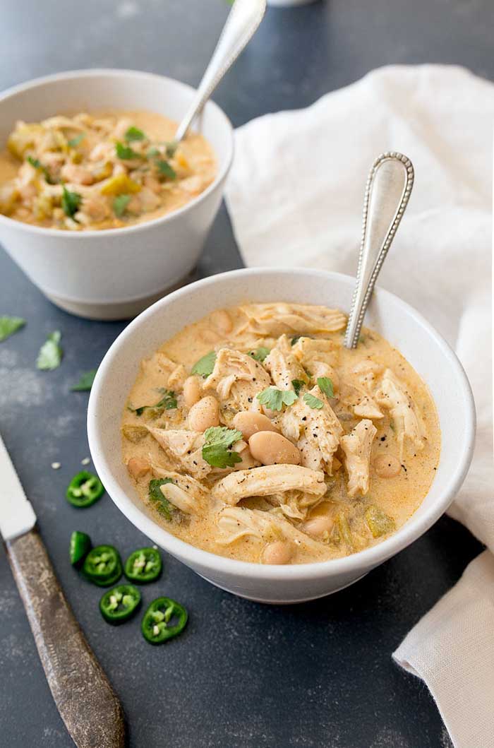 Chili di pollo bianco per due | Dessert per due