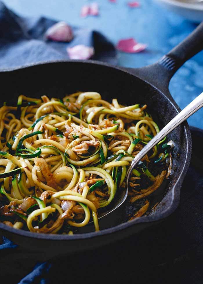 Chicken Chicken Zoodles | Correre in cucina