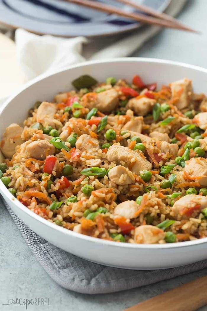  Una pentola di pollo, riso e verdure Teriyaki | La ricetta ribelle
