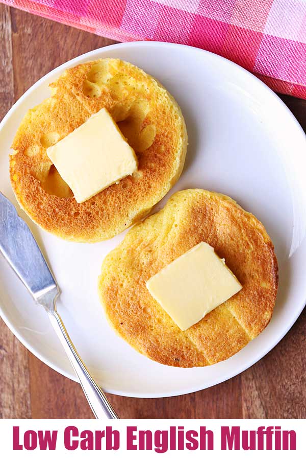 Muffin inglese a basso contenuto di carboidrati