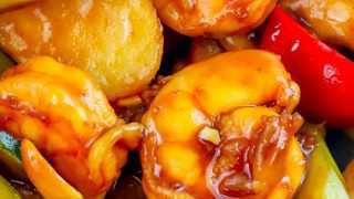 Ricetta facile di gamberi di Kung Pao