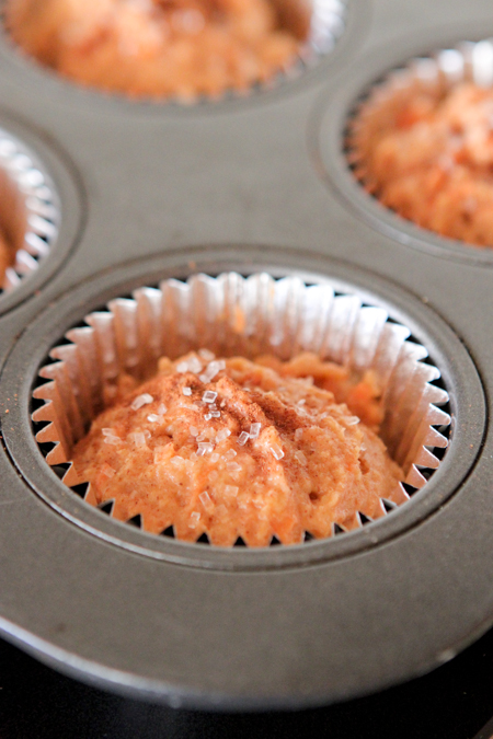 Muffin alla torta di carote alla cannella-15